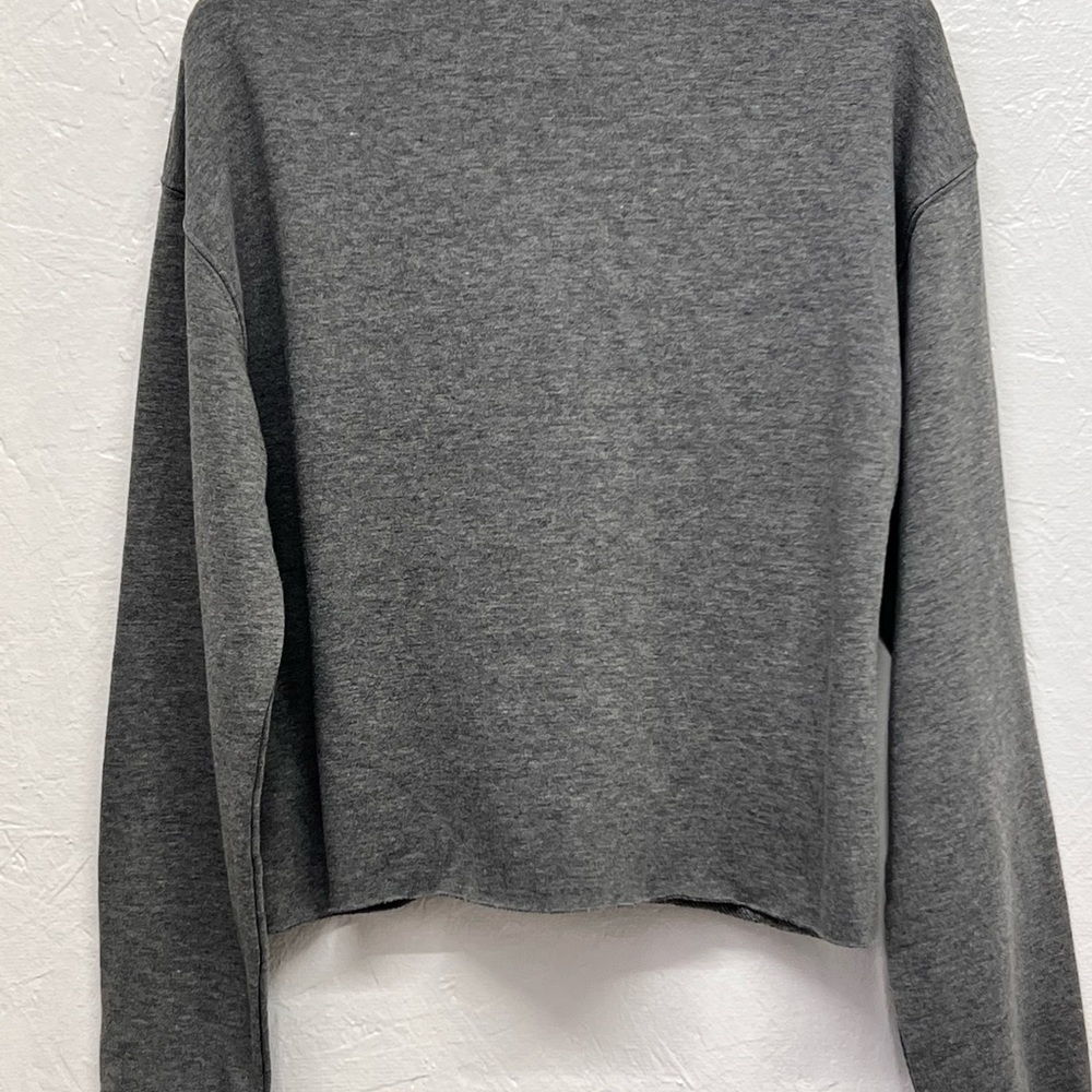 WILD Fable Polo Cropped Sweatshirt XS - Picture 4 of 8